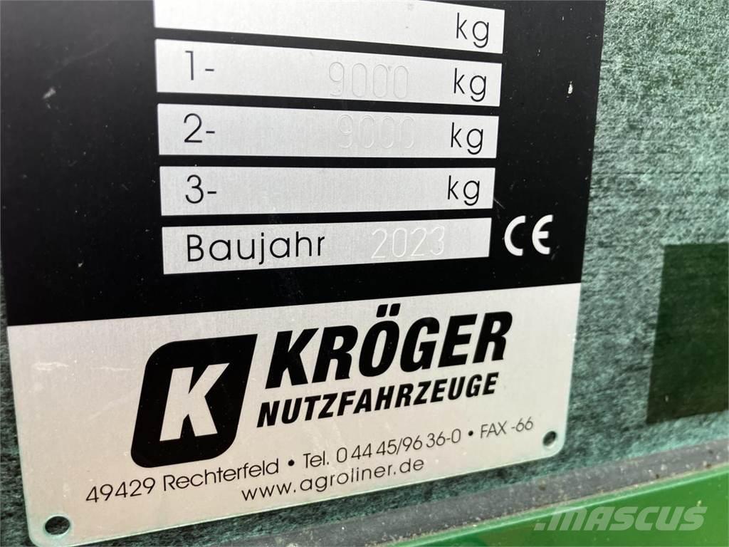 Kröger HKD 302 مقطورات قلابة