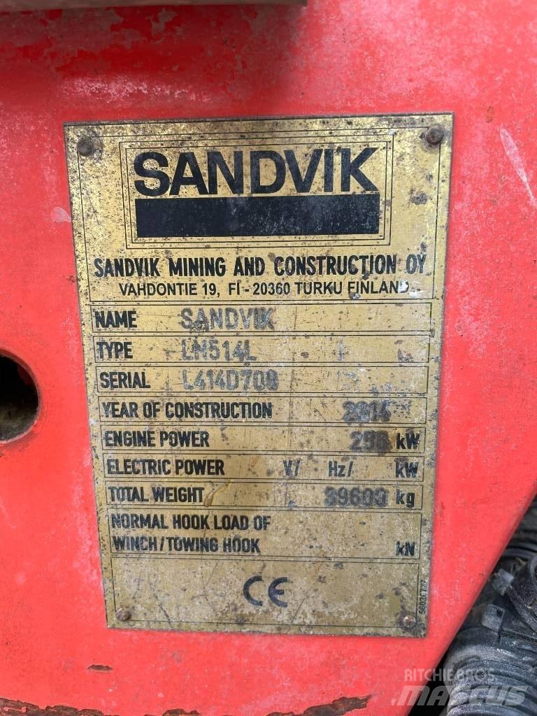 Sandvik LH 514 لوادر للعمل تحت سطح الأرض