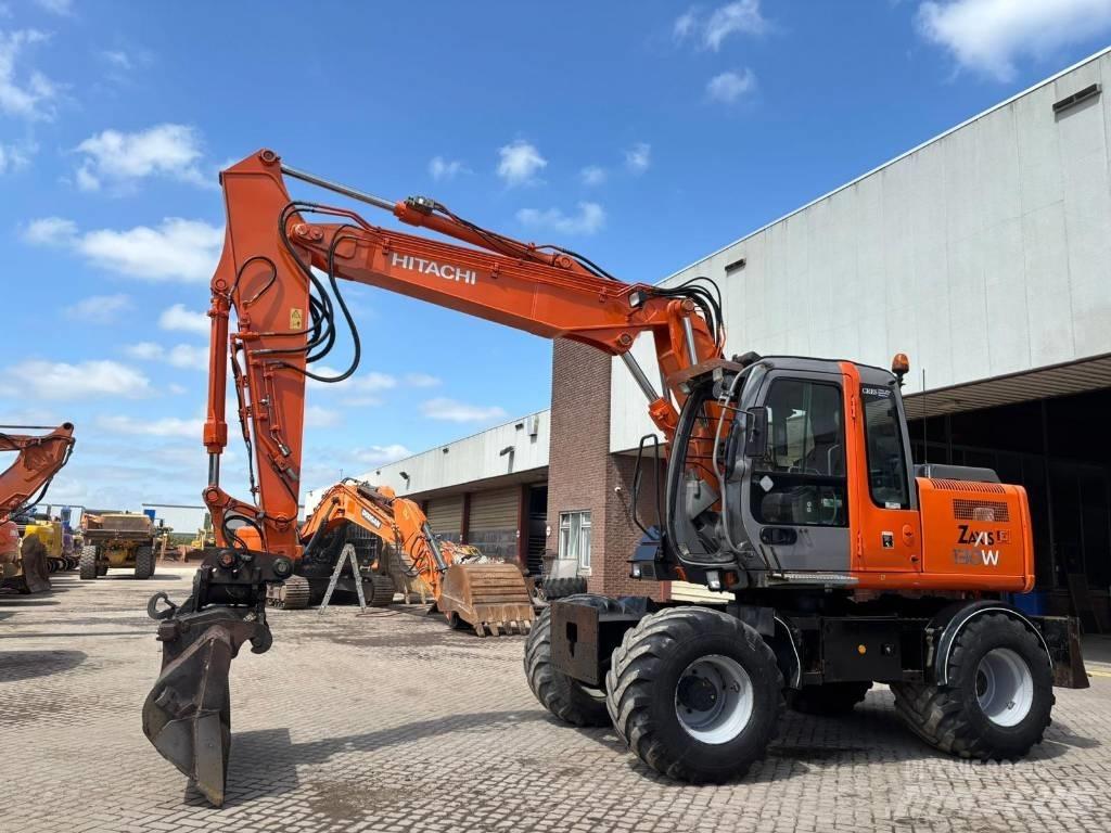 Hitachi ZX 130 W حفارات بعجل