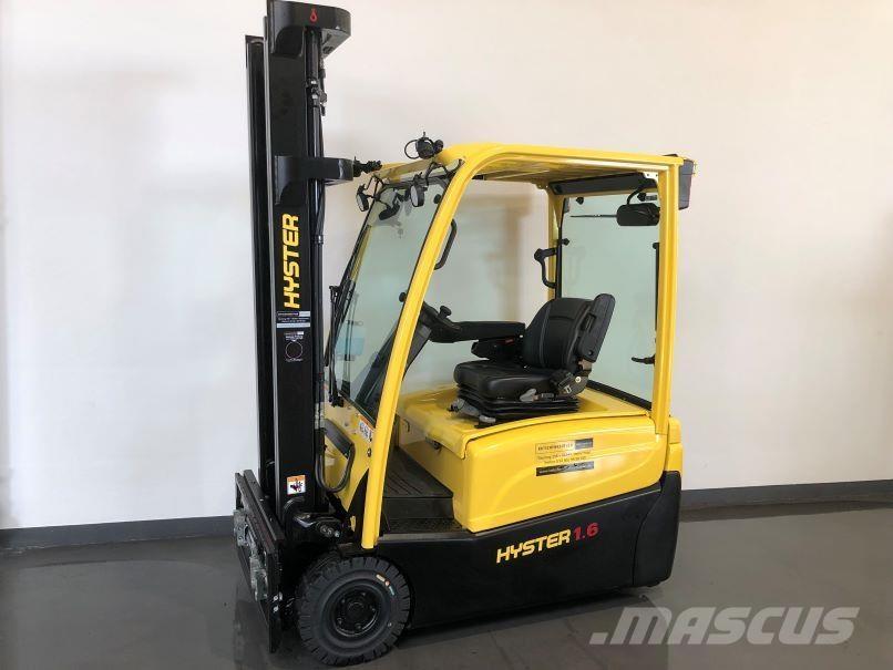 Hyster J1.6XNT (LWB) شاحنات ذات رافعات شوكية تعمل بالكهرباء