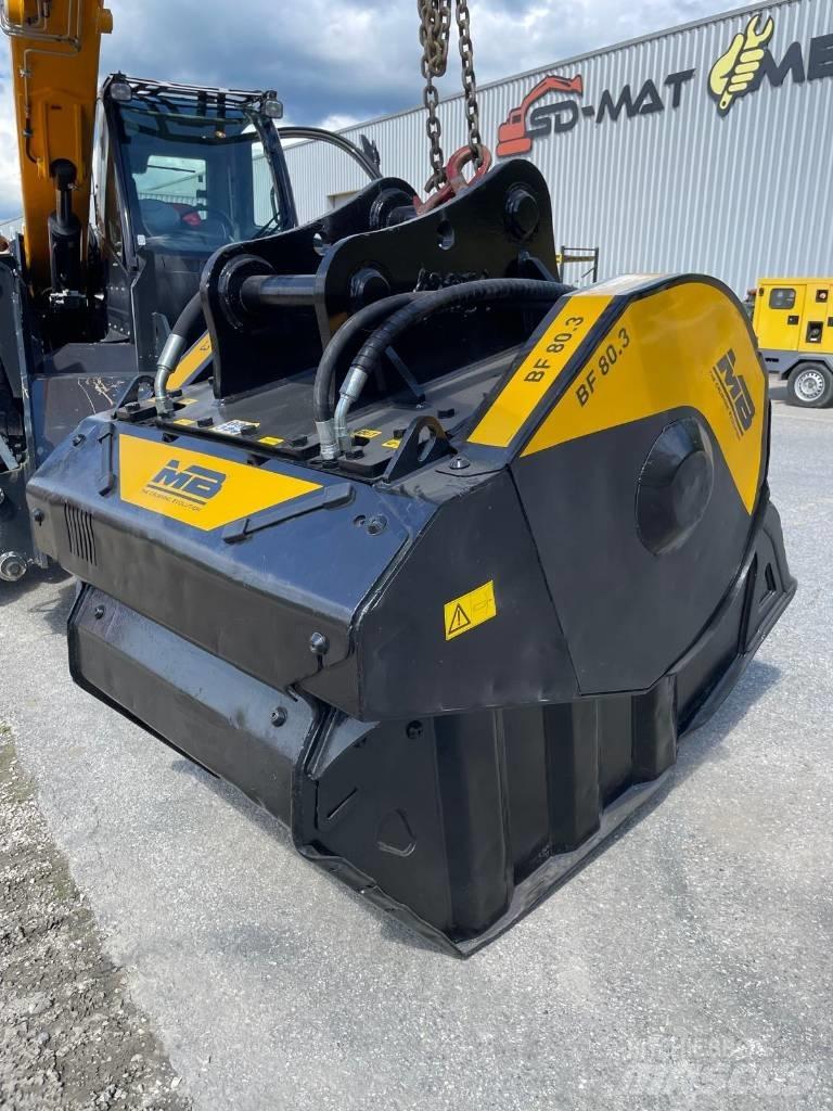 MB Crusher BF 80.3 ماكينات الكشط/السحق