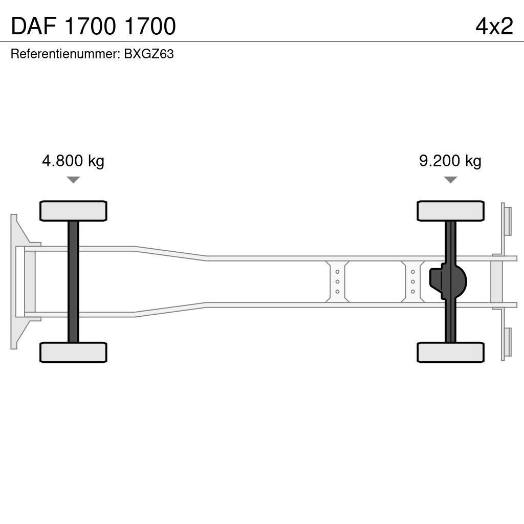 DAF 1700 1700 رافعات صالحة لكل أنواع الطرق