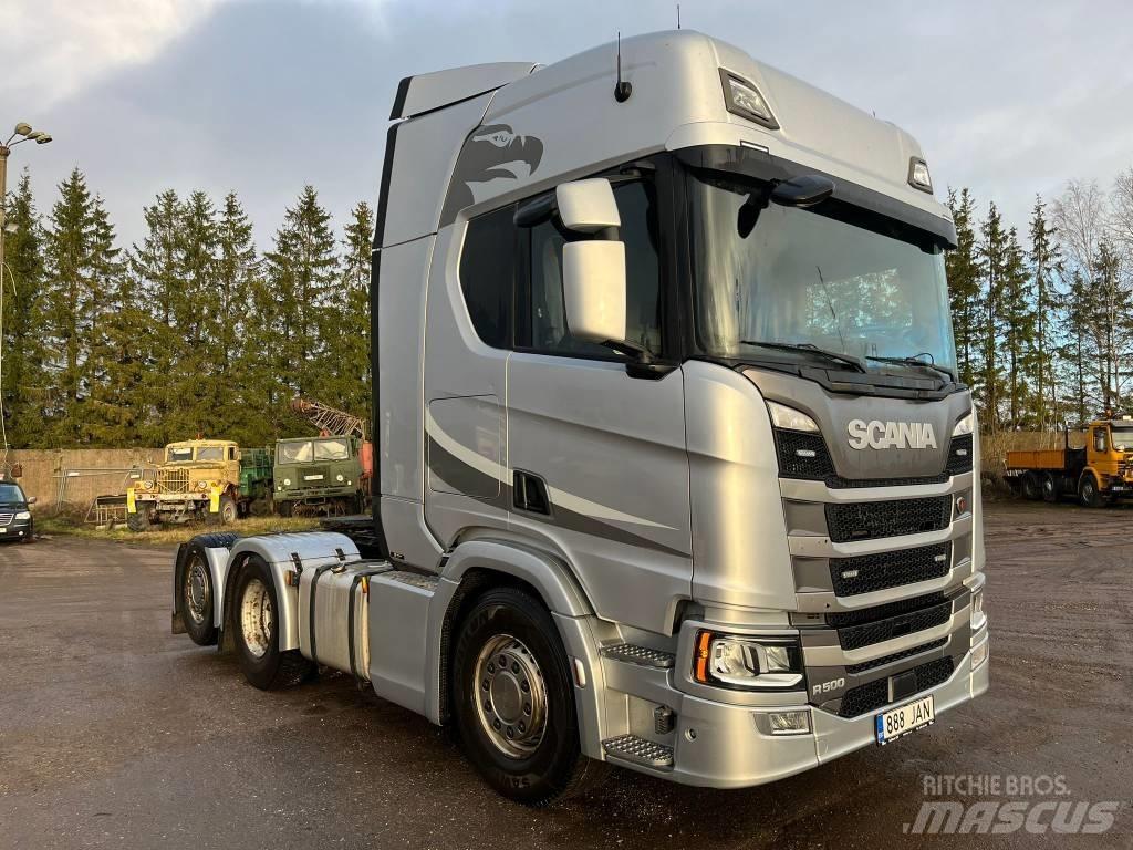 Scania R500 وحدات الجر