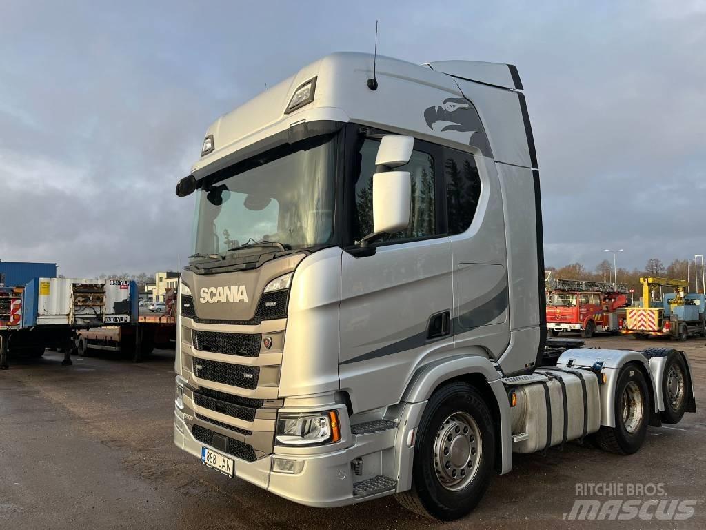 Scania R500 وحدات الجر