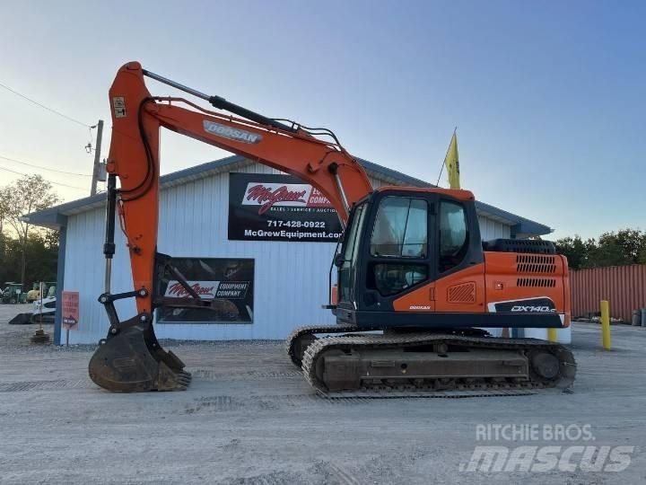 Doosan DX 140 LC حفارات زحافة