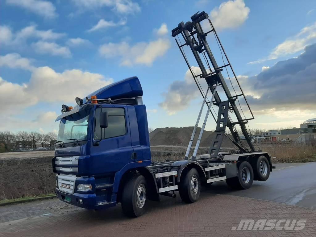 DAF cf85.480 8x2 شاحنات الرافعات الخطافية
