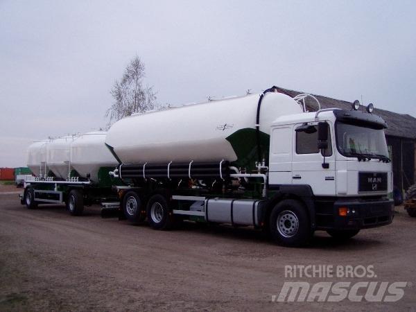 MAN 26.343 6x2 شاحنات ذات صهاريج