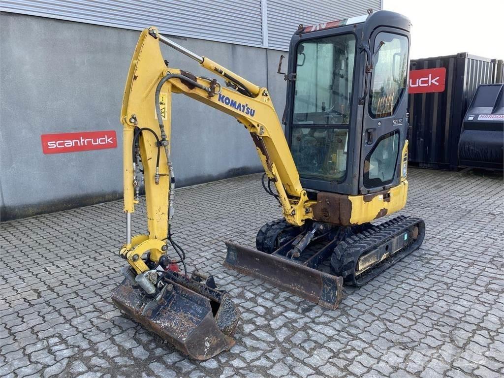 Komatsu PC16R حفارات بعجل