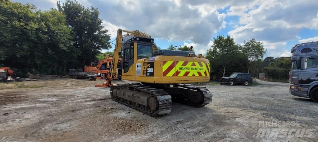 Komatsu PC 290 LC حفارات زحافة