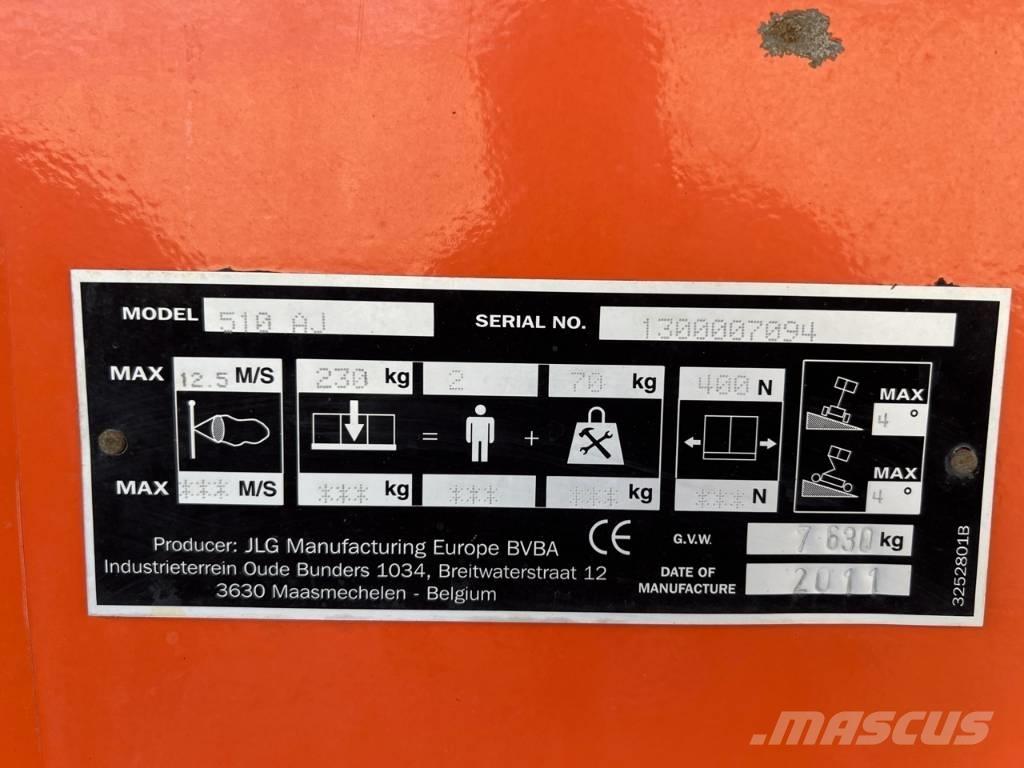 JLG 510 AJ رافعات سلة مفصلية