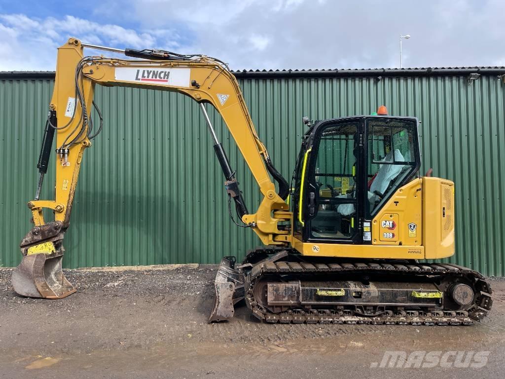 CAT 308 CR حفارات وسط 7 طن - 12 طن