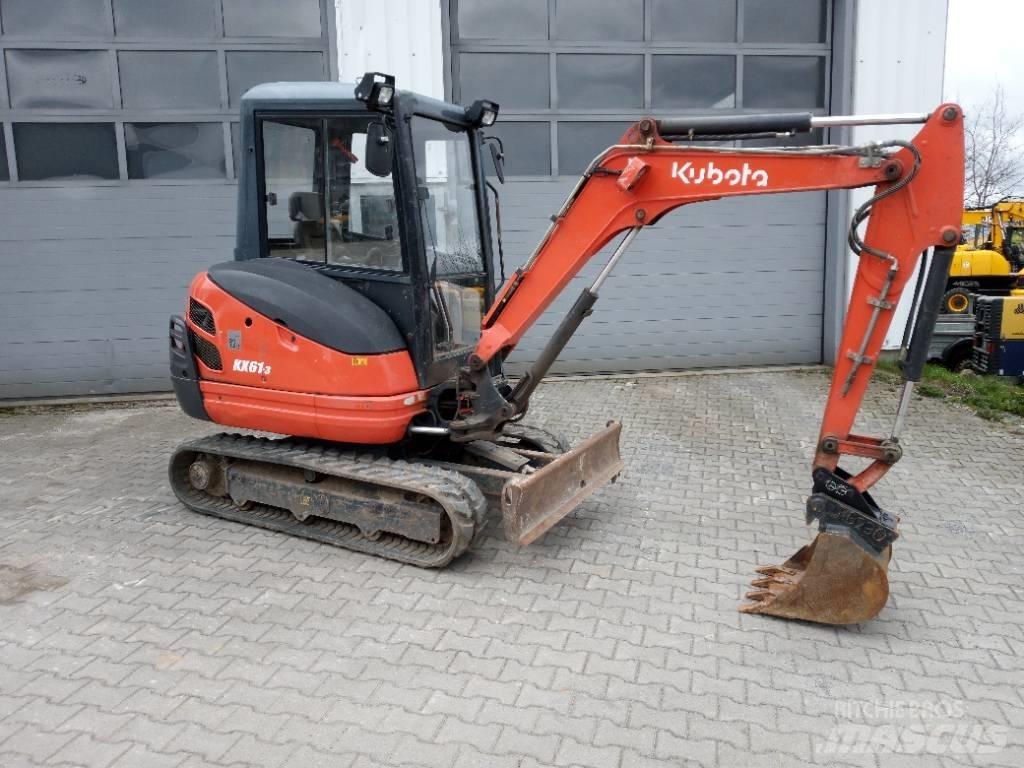 Kubota KX 61-3 حفارات صغيرة أقل من 7 طن (حفارات صغيرة)