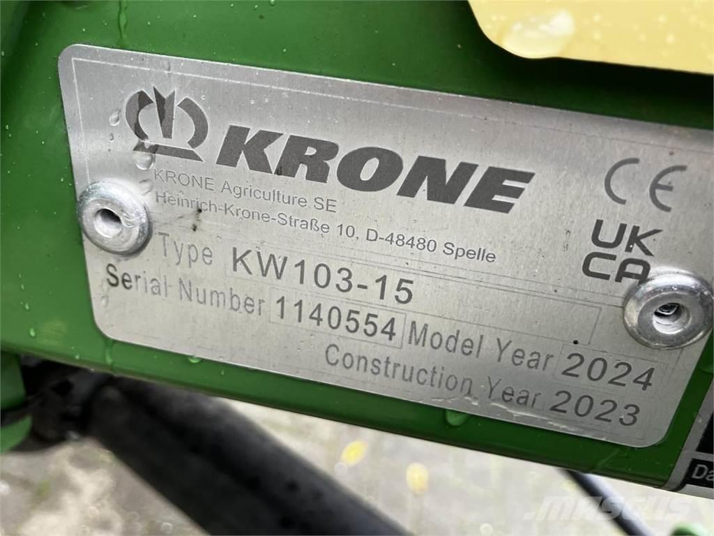 Krone Vendro 1020 مكابس وميبسات التبن