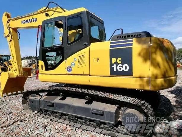 Komatsu PC 160-7 حفارات زحافة