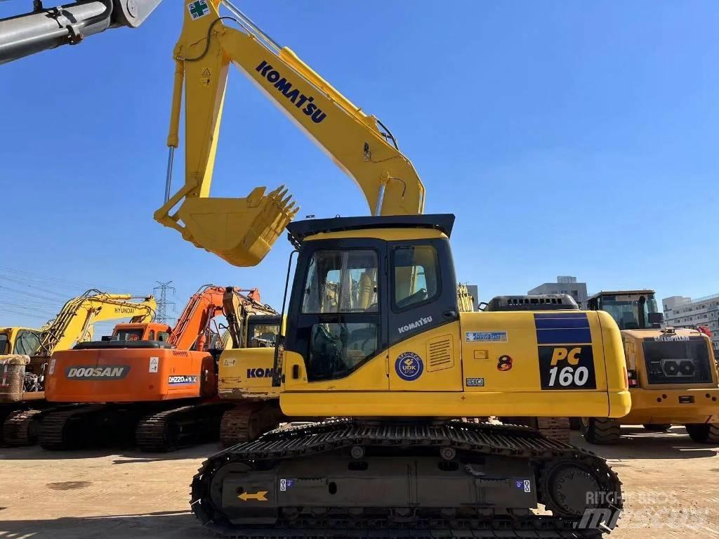 Komatsu PC 160-7 حفارات زحافة