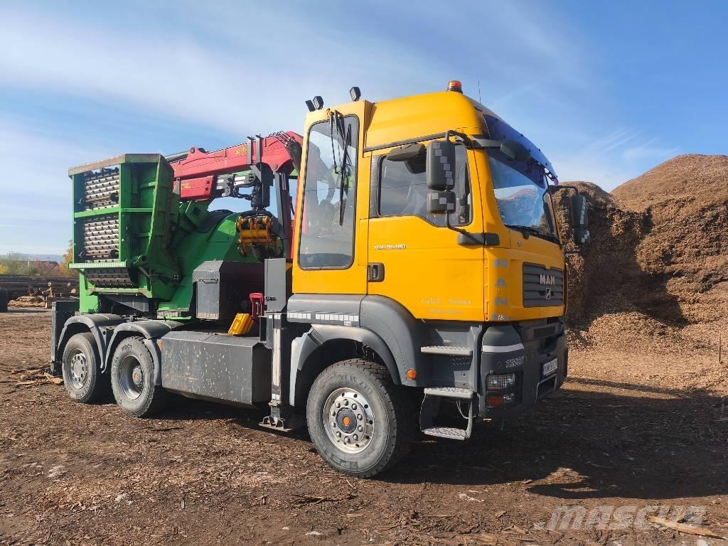 JENZ HEM 581 R ماكينات تقطيع أخشاب الحراجة