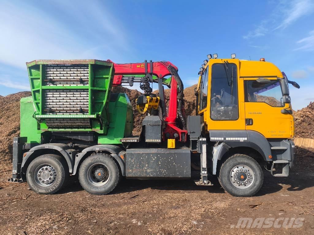 JENZ HEM 581 R ماكينات تقطيع أخشاب الحراجة