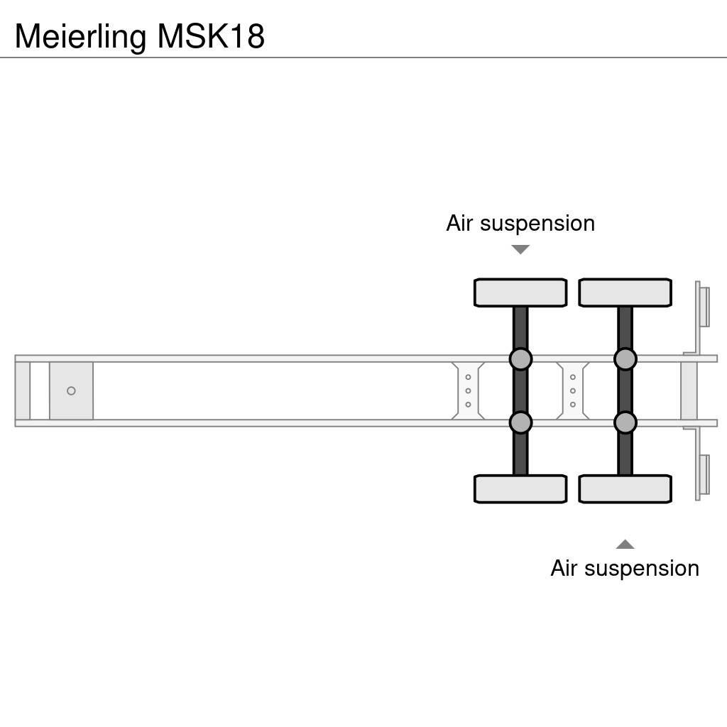 Meierling MSK18 نصف مقطورات قلابة