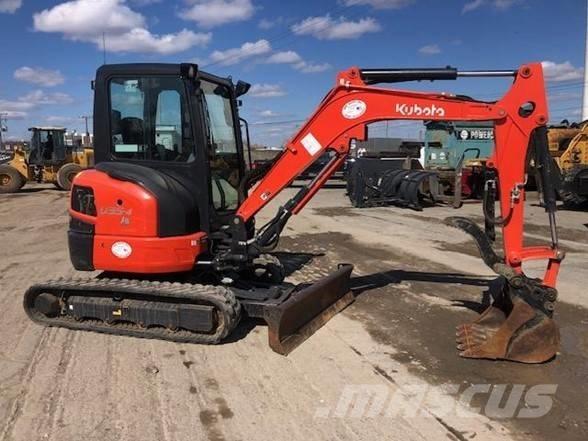 Kubota U 35-4 حفارات صغيرة أقل من 7 طن (حفارات صغيرة)