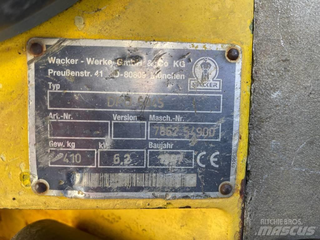 Wacker DPU5045 دكاكات أفقية