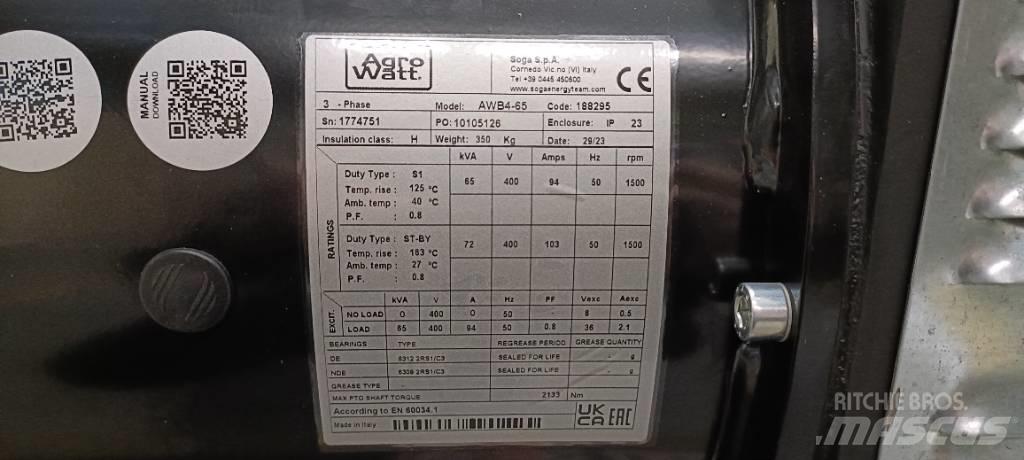  AgroWatt GXT AWB4-65 مولدات أخرى