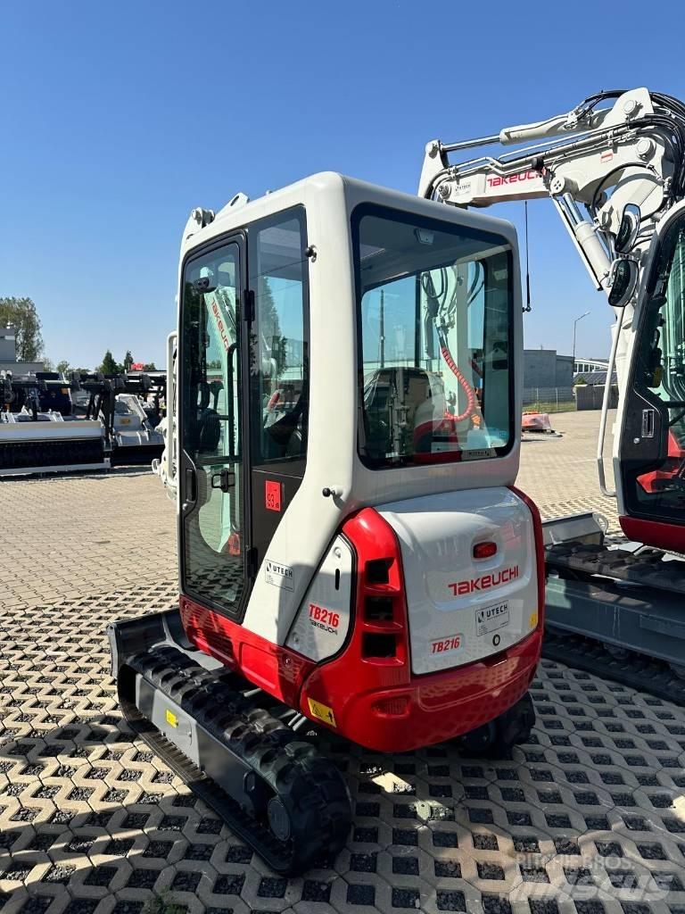 Takeuchi TB216 V0 حفارات صغيرة أقل من 7 طن (حفارات صغيرة)