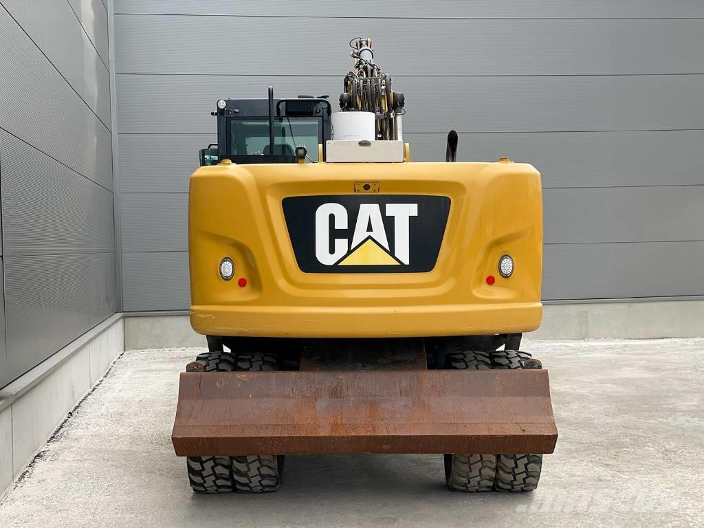 CAT M316F حفارات بعجل