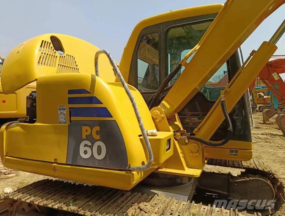 Komatsu PC 60 حفارات صغيرة أقل من 7 طن (حفارات صغيرة)