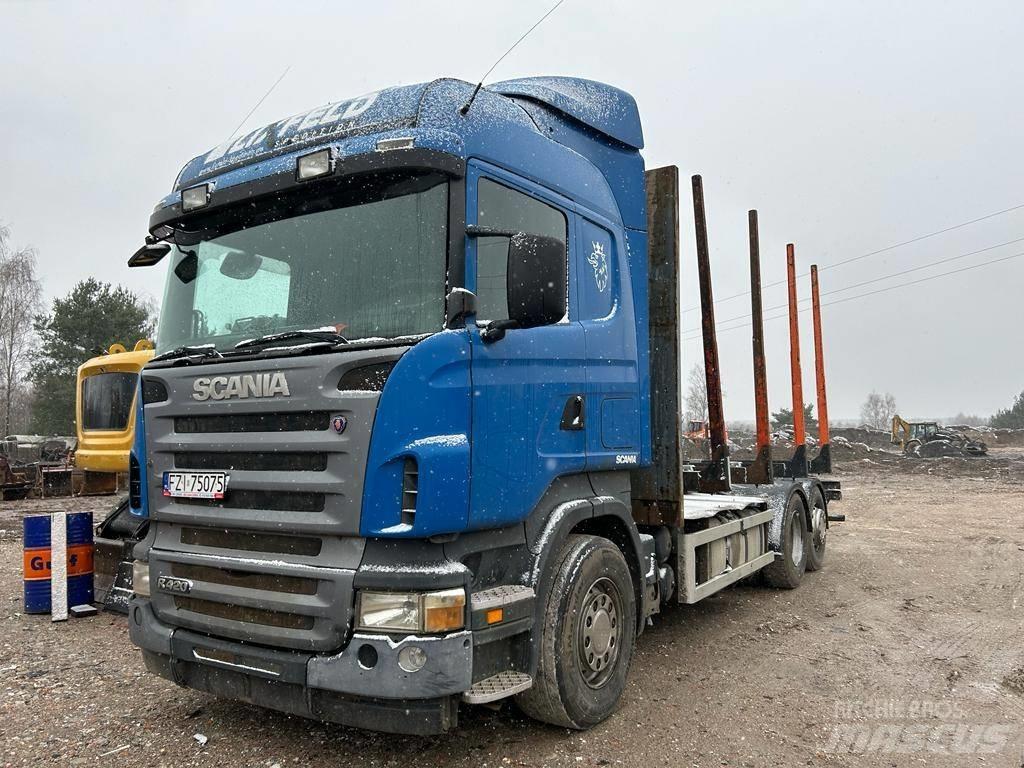 Scania R 420 شاحنات أشجار