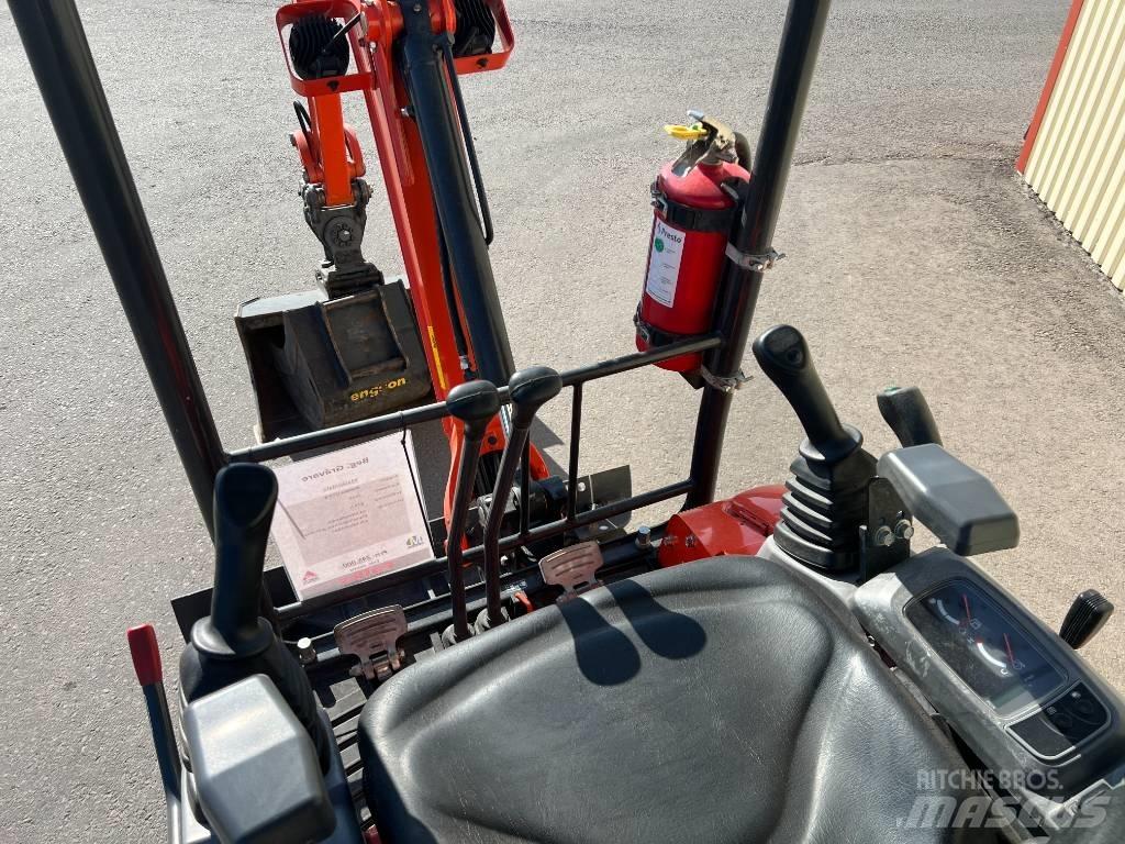 Kubota U 17-3 حفارات صغيرة أقل من 7 طن (حفارات صغيرة)