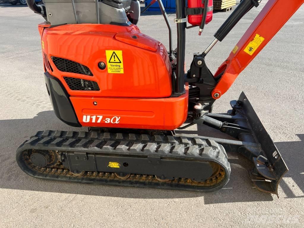 Kubota U 17-3 حفارات صغيرة أقل من 7 طن (حفارات صغيرة)