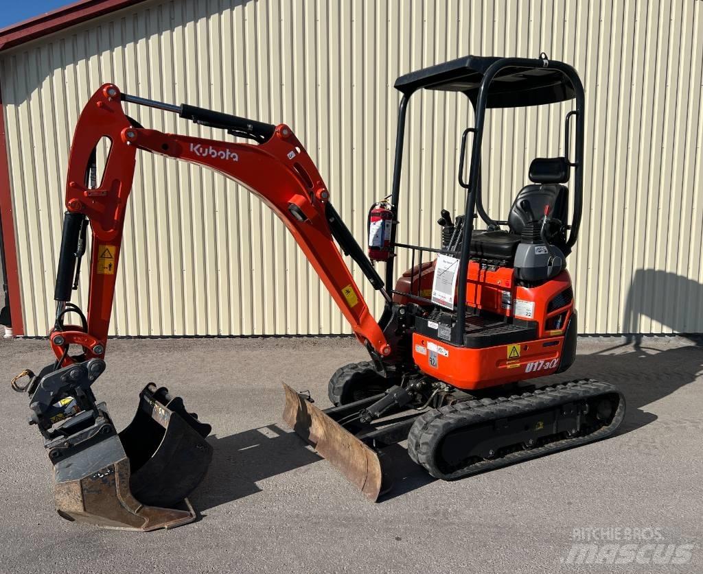 Kubota U 17-3 حفارات صغيرة أقل من 7 طن (حفارات صغيرة)