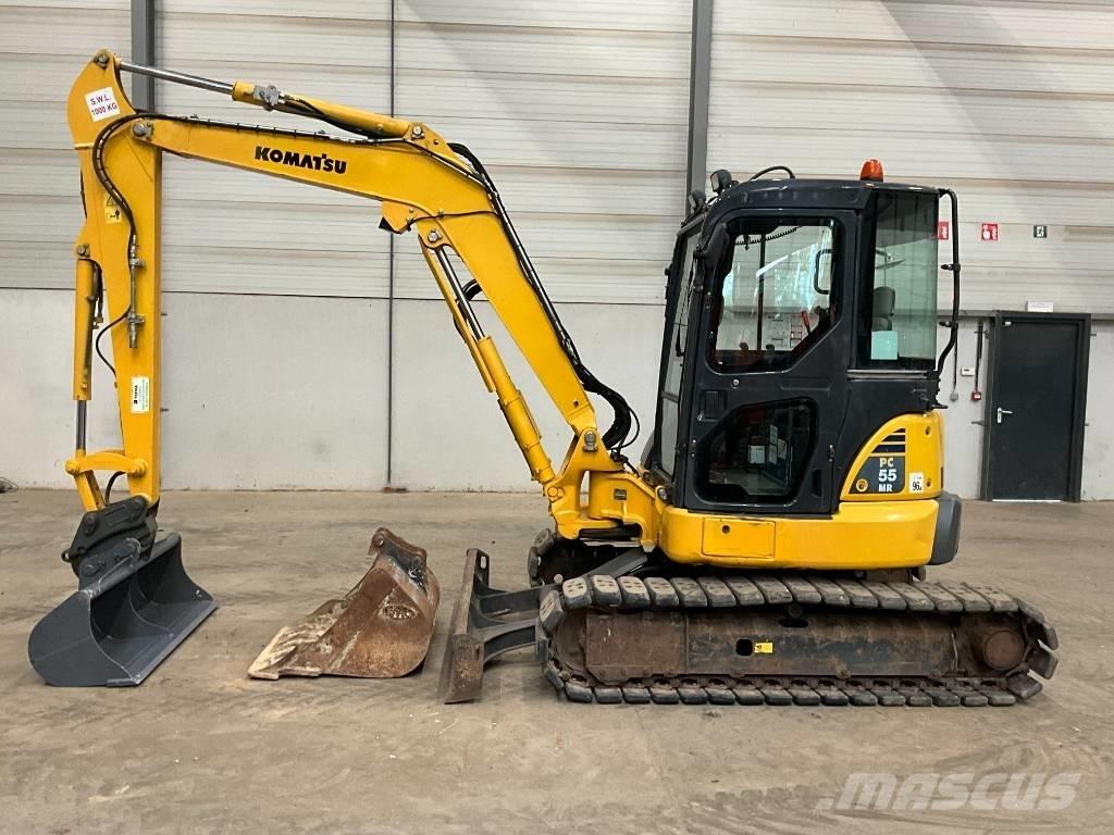Komatsu PC 55 MR-3 حفارات صغيرة أقل من 7 طن (حفارات صغيرة)