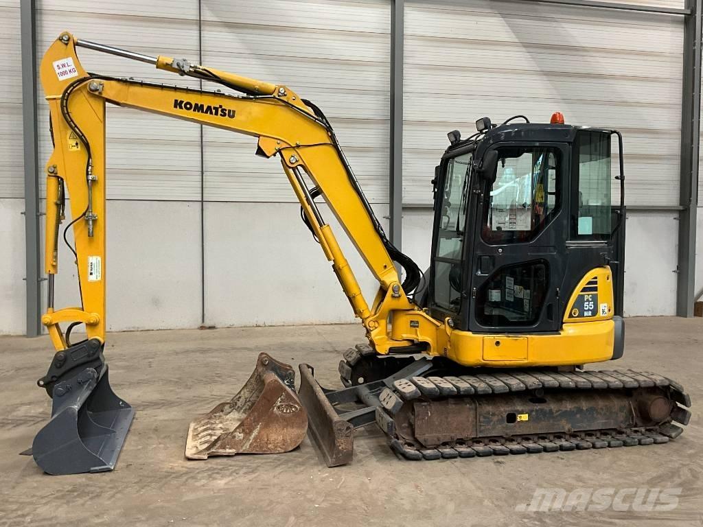 Komatsu PC 55 MR-3 حفارات صغيرة أقل من 7 طن (حفارات صغيرة)