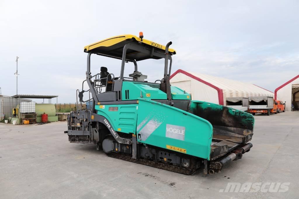 Vögele Super 1800 - 2 معدات السفلتة