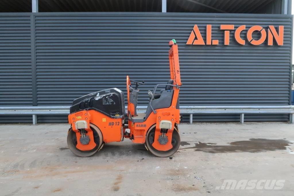 Hamm HD 12 VV مداحل ثنائية الاسطوانة