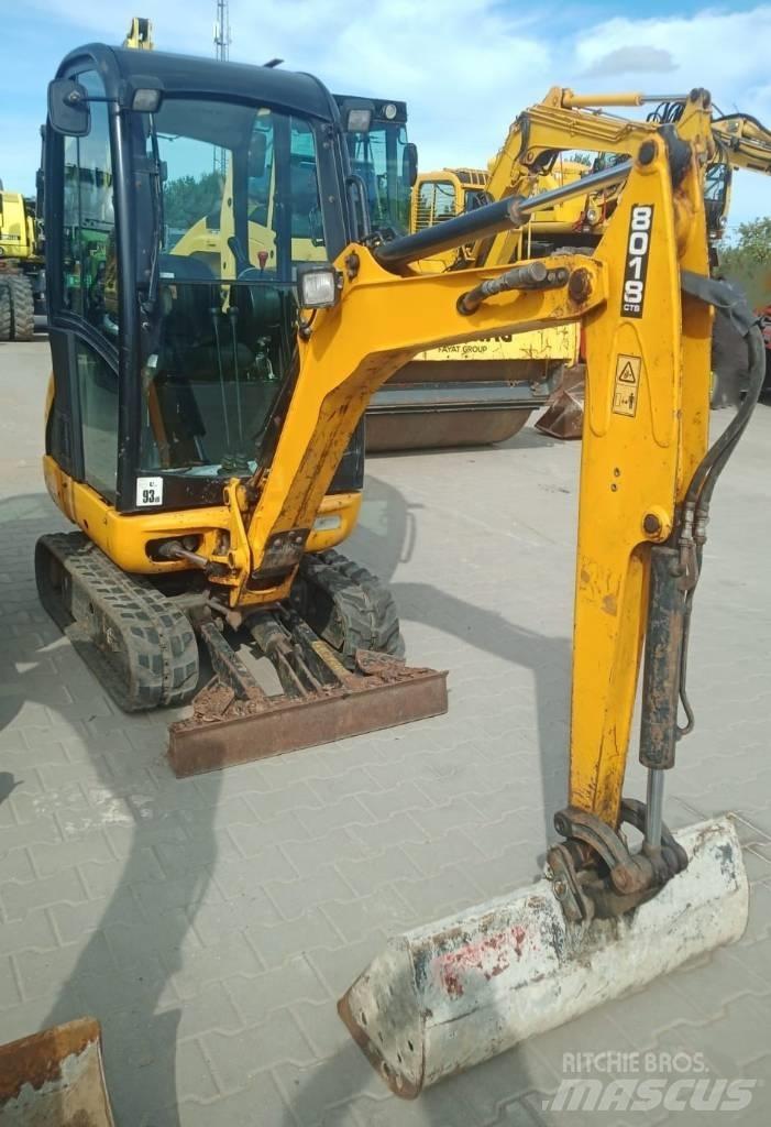 JCB 8018 حفارات صغيرة أقل من 7 طن (حفارات صغيرة)