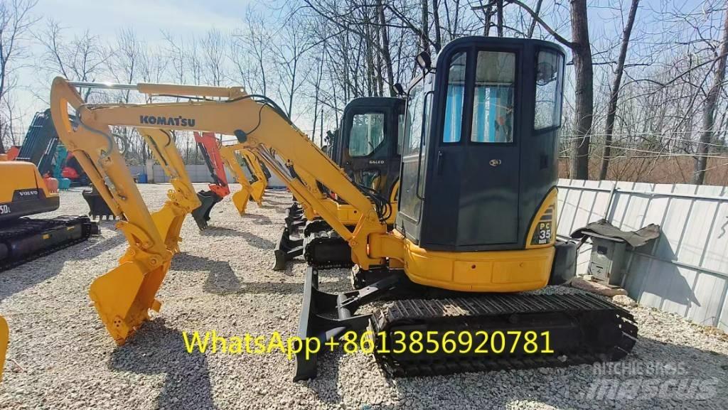 Komatsu PC 35 MR حفارات صغيرة أقل من 7 طن (حفارات صغيرة)