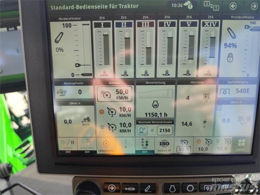 John Deere 7R 350 الجرارات