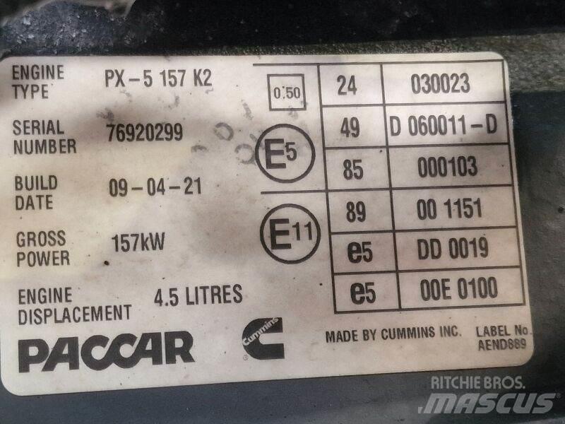 DAF PX-5 157 K2 Engines
