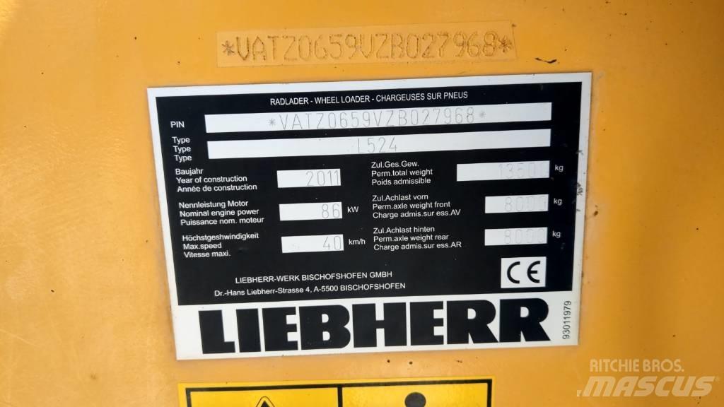 Liebherr L 524 لوادر بعجل