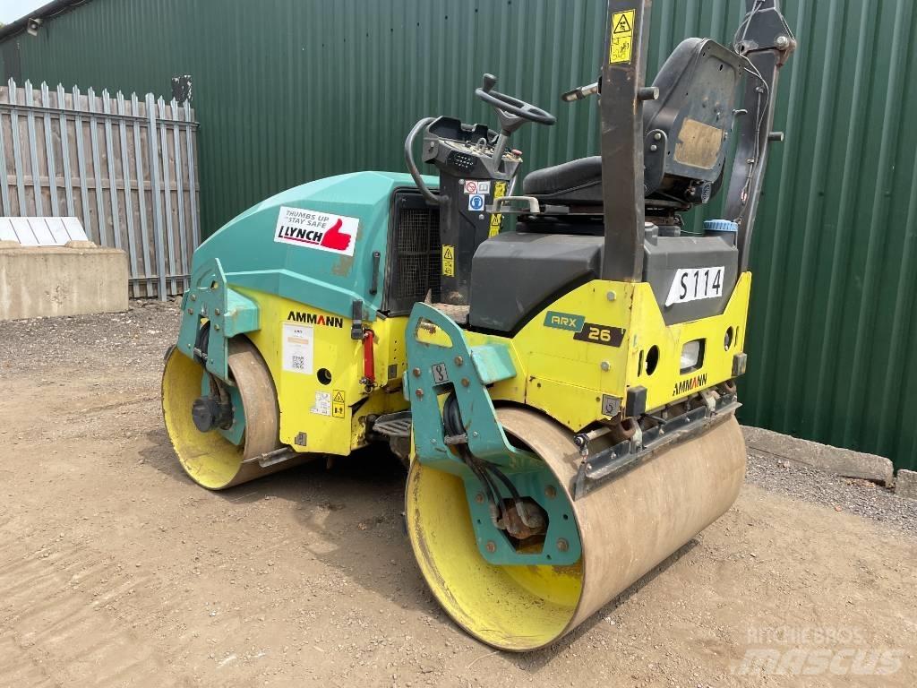 Ammann ARX 26 مداحل ثنائية الاسطوانة