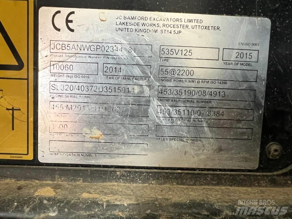 JCB 535-125 مناولات متداخلة