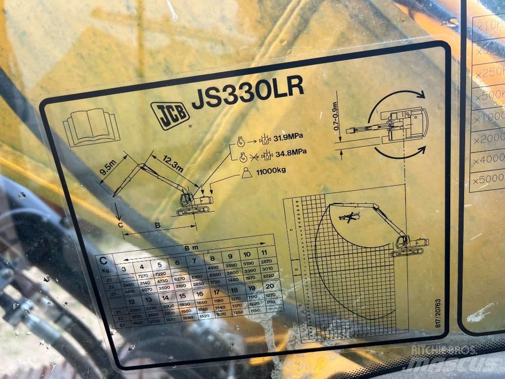 JCB Js 330 lr حفارات طويلة الذراع