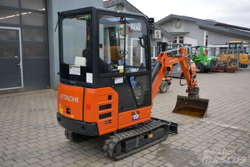 Hitachi ZX 19-6 حفارات صغيرة أقل من 7 طن (حفارات صغيرة)