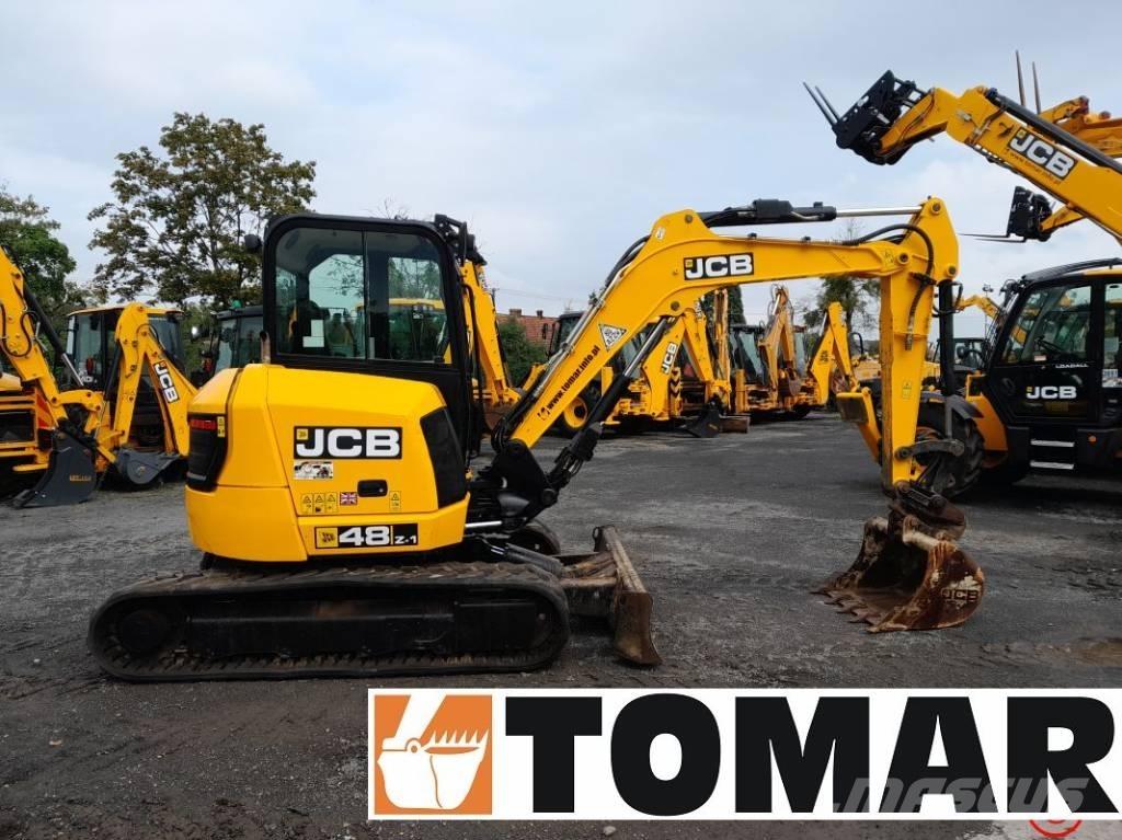 JCB 48 Z-1 حفارات صغيرة أقل من 7 طن (حفارات صغيرة)