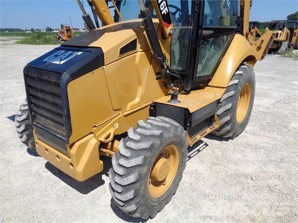 CAT 416 F لوادر ذات جرافات عكسية
