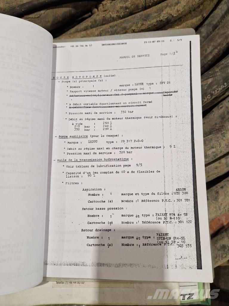  PTC 2313 مطارق دق خوازيق هيدروليكية