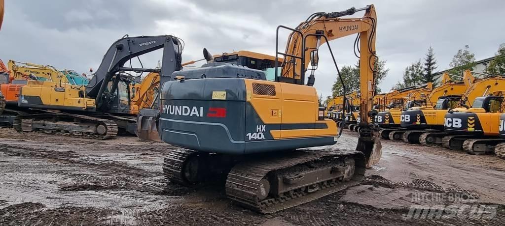 Hyundai HX 140 L حفارات زحافة