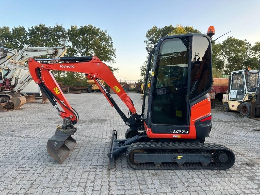 Kubota U 27-4 حفارات صغيرة أقل من 7 طن (حفارات صغيرة)